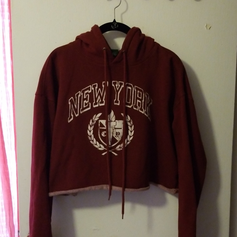 Wild Fable cropped hoodie